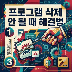 ai thumbnail poster 프로그램 삭제 안 될 때 해결법 1786985646