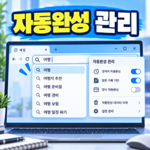브라우저 자동완성은 어떻게 작동할까? 저장 정보 확인과 관리 방법