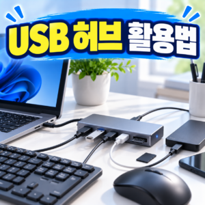 USB 허브는 어떻게 여러 주변기기를 하나의 포트에 연결할까