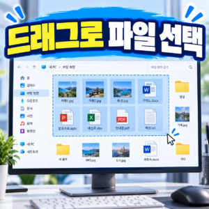 컴퓨터 화면에서 여러 항목을 드래그해 한꺼번에 선택하는 방법과 활용 사례 7 컴퓨터 화면에서 여러 항목을 드래그해 한꺼번에 선택하는 방법과 활용 사례